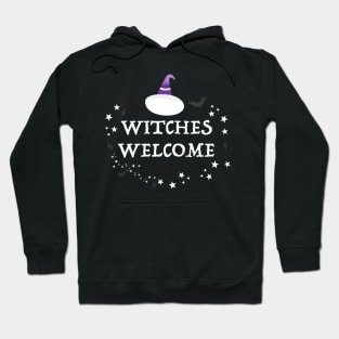 Witches welcome Halloween II Hoodie